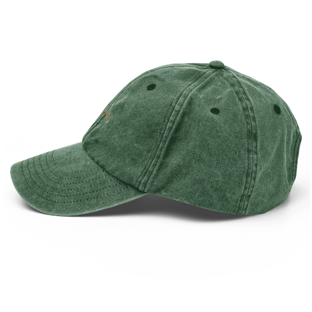 The Cava Vintage Hat - Vintage Bottle Green - Cocktailored