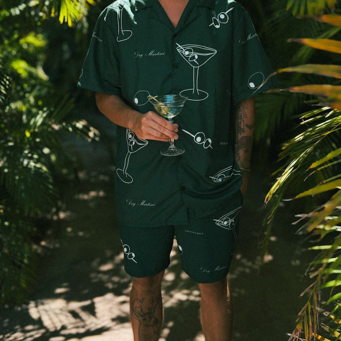 Die Dry Martini „Cocktail“-Badehose