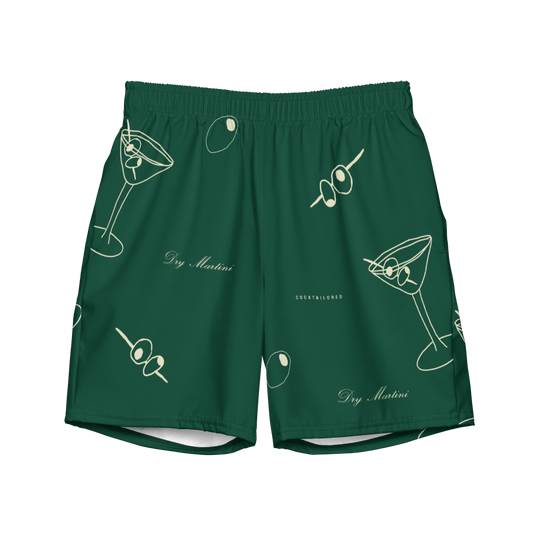The Dry Martini "Cocktail" Swim Trunks - 2XS - Cocktailored