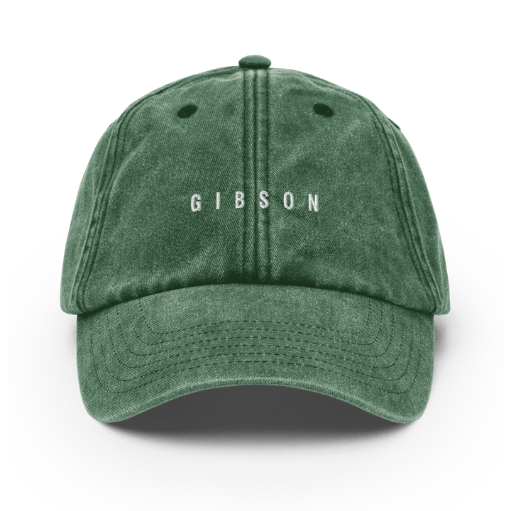 The Gibson Martini Vintage Hat - Vintage Bottle Green - Cocktailored