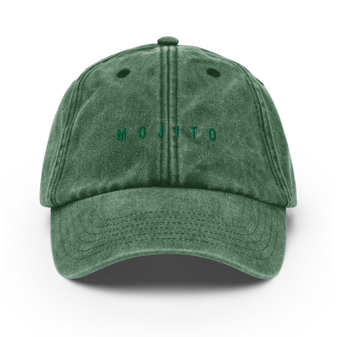 The Mojito Vintage Hat - Vintage Bottle Green - Cocktailored