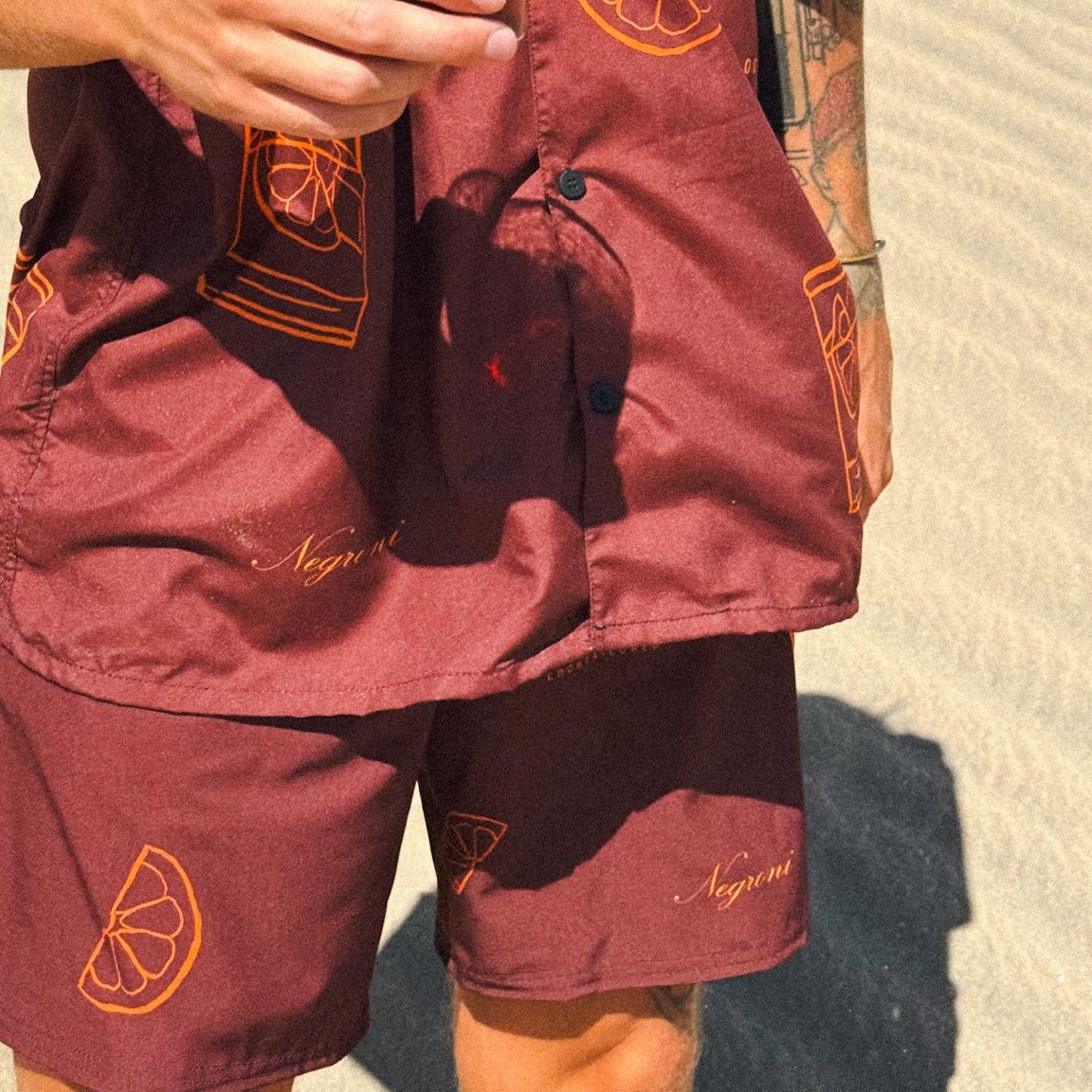 Die Negroni "Cocktail" Badehose
