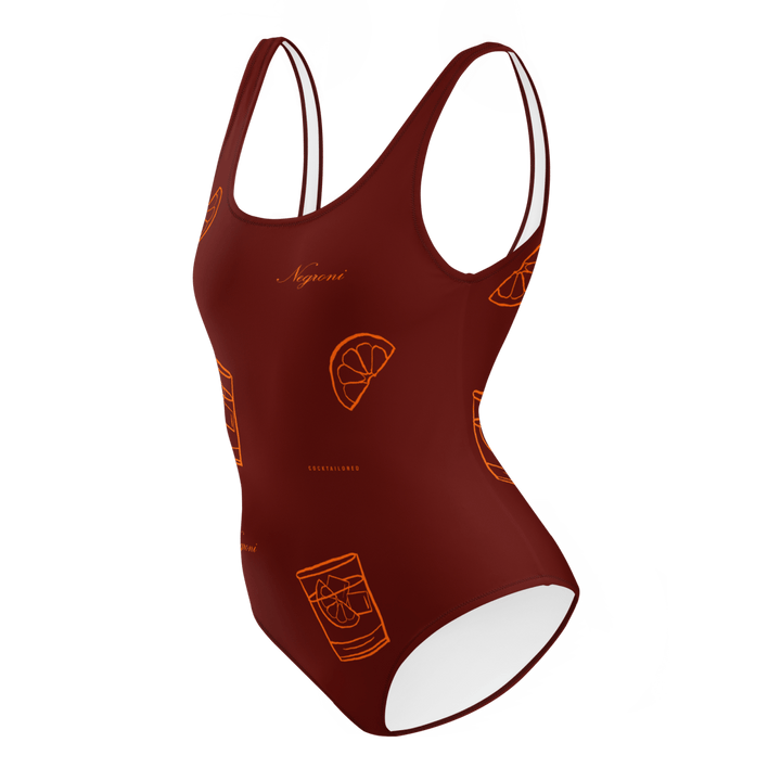 The Negroni "Cocktail" Swimsuit - XS - Cocktailored