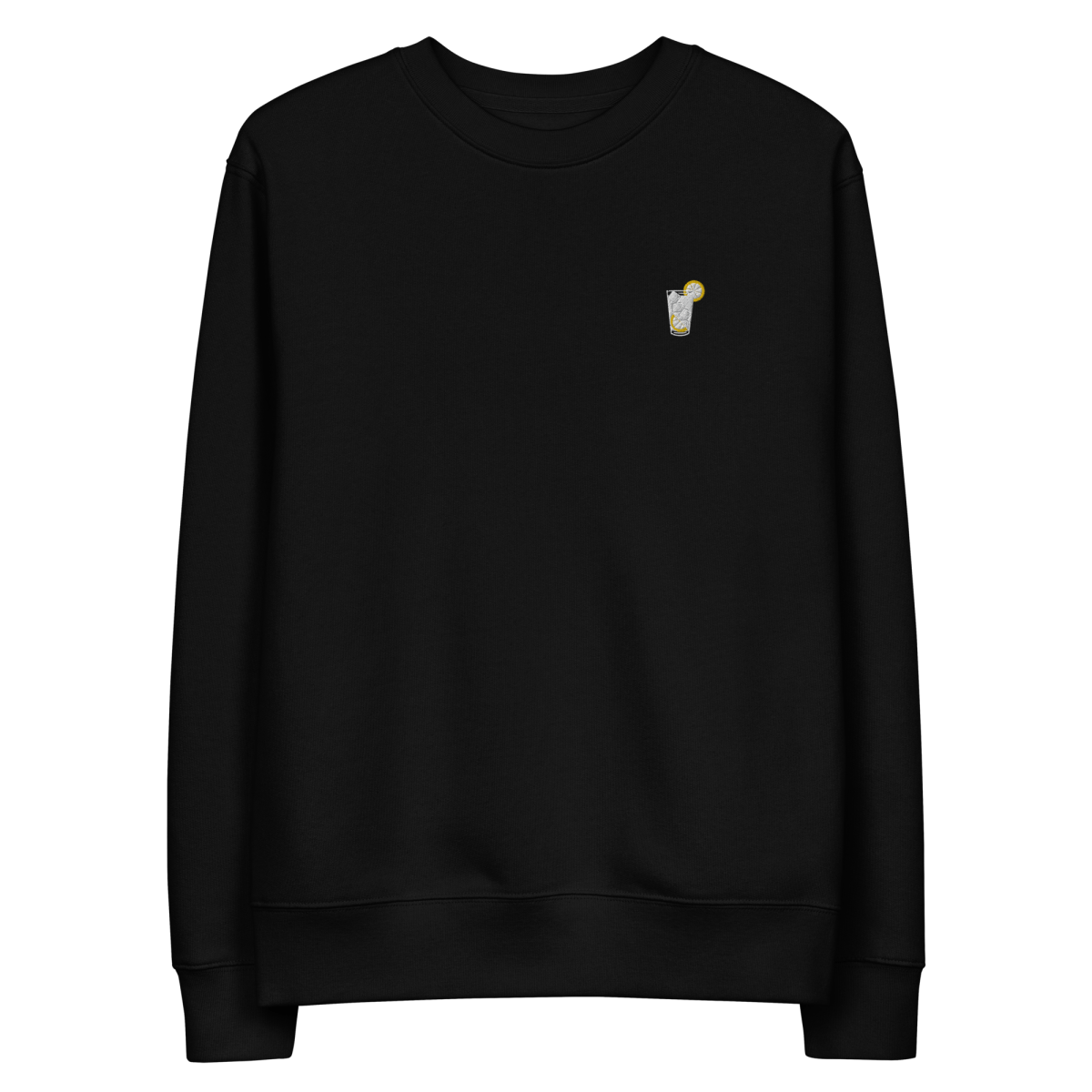 Das Gin & Tonic Glas Öko-Sweatshirt