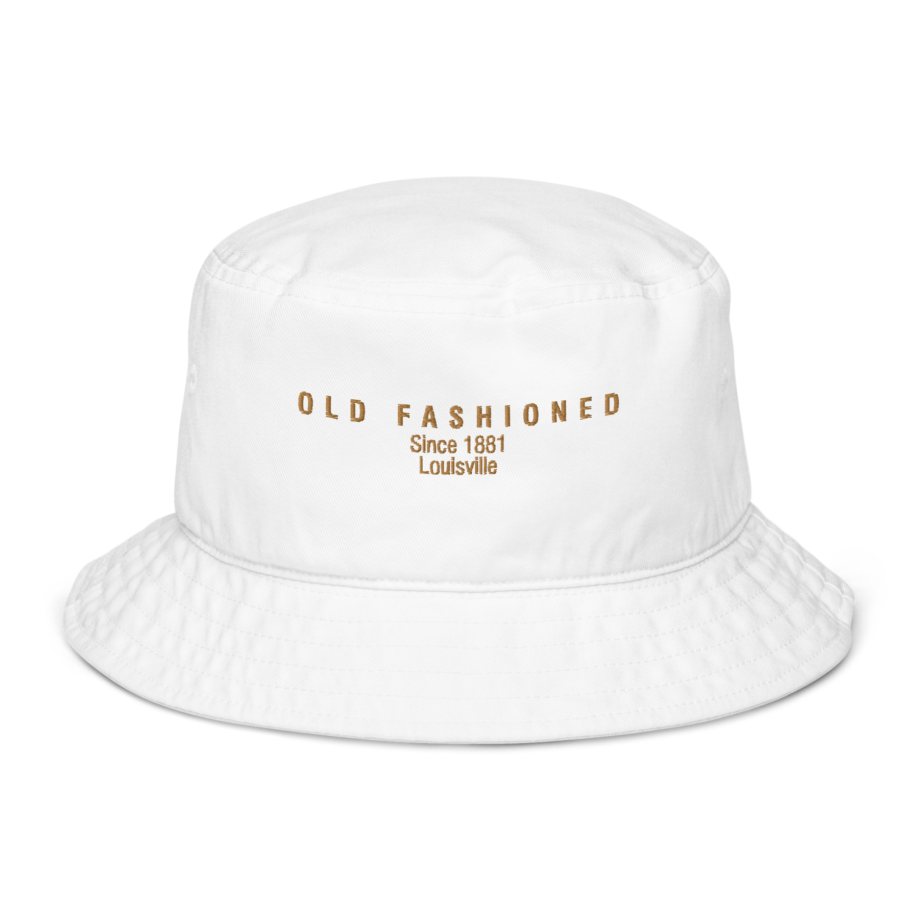 The Old Fashioned 1881 Organic bucket hat – Cocktailored