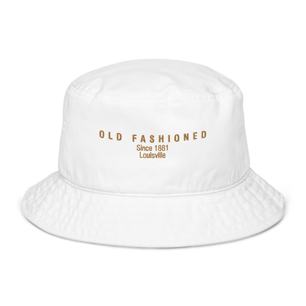 The Old Fashioned 1881 Organic bucket hat – Cocktailored
